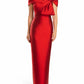 Tight fit/straight leg shoulder to ground length mother of the ride Dresses Evening Dresses