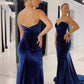 Sweetheart Mermaid Long Evening Dress Formal Prom Gowns Prom Dresses Sexy With Slit
