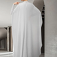 A-Line Mother of the Bride Dress Elegant High Neck Chiffon Lace Long Sleeve with Pleats
