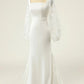Mermaid Long Sleeves Wedding Dress Off Shoulder