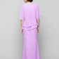 Mermaid / Trumpet Mother of the Bride Dress Elegant Scoop Neck Floor Length Chiffon Half Sleeve