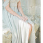 A-Line Bridesmaid Dress Sweetheart Neckline Short Sleeve Furcal Floor Length Chiffon with Pleats