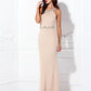 Sheath / Column Beautiful Back Dress Wedding Guest Floor Length Sleeveless Halter Spandex Crisscross Back