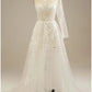 Reception Little White Dresses Wedding Dresses A-Line High Neck Sleeveless Tea Length Chiffon Bridal Gowns With Pleats