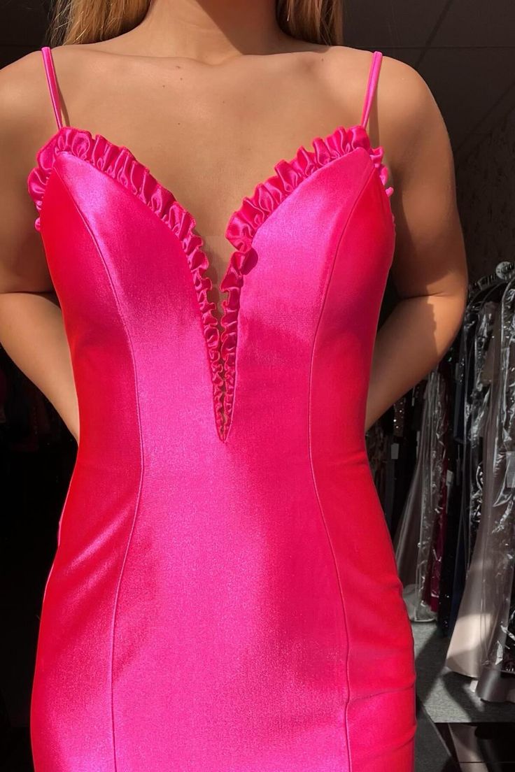 Red Mermaid Backless Prom Dresses Long Evening Dresses With Slit