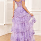 A-Line/Princess Sweetheart Off The Shoulder Sleeveless Floor-Length Evening Dress With Sequins Beautiful