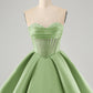 Cute A Line Sweetheart Corset Short Homecoming Dress with Beading Off Shoulder