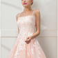 Ball Gown Prom Dresses Floral Dress Masquerade Floor Length Sleeveless Spaghetti Strap Tulle Crisscross Back