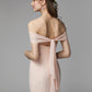 Mermaid / Trumpet Bridesmaid Dress Strapless Sleeveless Backless Floor Length Chiffon with Sash / Ribbon