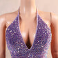 Mermaid / Trumpet Evening Gown Sparkle & Shine Dress Carnival Black Tie Gala Floor Length Sleeveless Spaghetti Strap The Great Gatsby Sequined