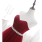 A-Line Elegant Quinceanera Prom Valentine's Day Dress Strapless Sleeveless Chapel Train Satin