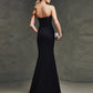 Mermaid / Trumpet Elegant Dress Strapless Sleeveless Sweep / Brush Train Polyester