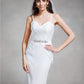 Mermaid / Trumpet Bridesmaid Dress Spaghetti Strap Sleeveless Elegant Floor Length Chiffon / Lace with Lace