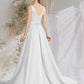 Mermaid / Trumpet Prom Dresses Luxurious Dress Formal Evening Court Train Sleeveless V Neck Satin with Overskirt