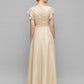 Sheath / Column Mother of the Bride Dress Plus Size Elegant V Neck Floor Length Chiffon Sleeveless with Criss Cross