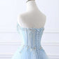 A-Line Sexy Floral Engagement Prom Birthday Dress Strapless Sleeveless Sweep / Brush Train Lace with Pleats