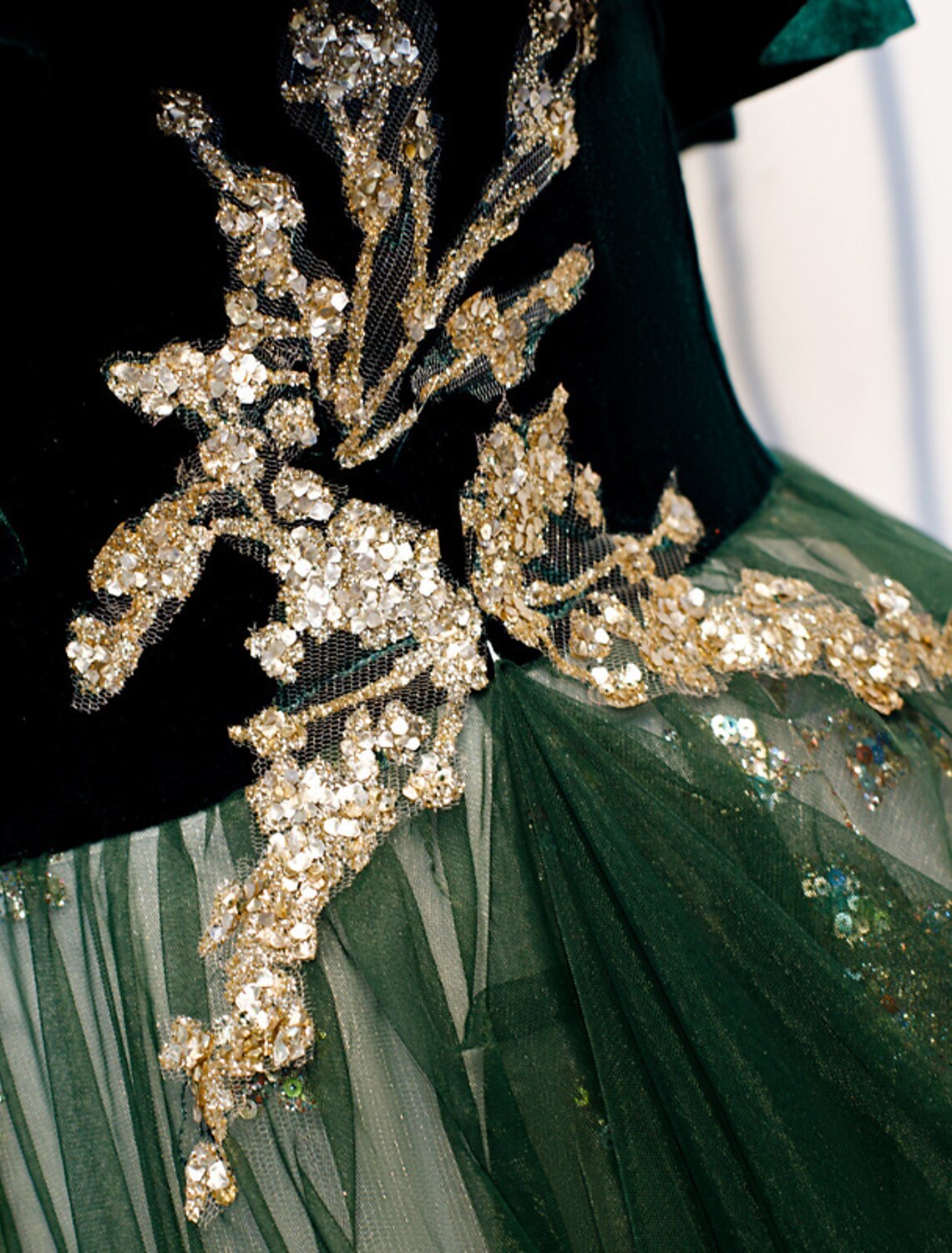 A-Line Prom Dresses Glittering Dress Wedding Guest Engagement Floor Length Sleeveless Spaghetti Strap Organza