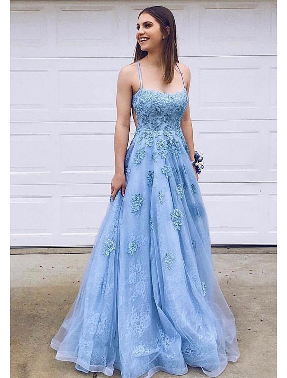 Ball Gown A-Line Evening Dresses Sparkle & Shine Dress Formal Floor Length Sleeveless Sweetheart Neckline Tulle Backless with Pleats