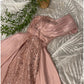 Sheath / Column Evening Gown Glittering Dress Formal Sweep / Brush Train Short Sleeve One Shoulder Satin with Ruched