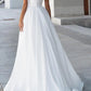 Illusion Neckline Hall Leisure Wedding Dress Eugenia Pearl Bridal Dress Beautiful