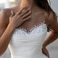 Illusion Neckline Hall Leisure Wedding Dress Eugenia Pearl Bridal Dress Beautiful