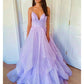 Ball Gown Prom Dresses Glittering Dress Wedding Party Court Train Sleeveless Spaghetti Strap Tulle Backless