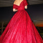 Ball Gown Off-the-Shoulder Sleeveless Satin Ruffles Floor-Length Dresses Sexy