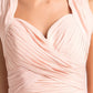 Sheath / Column Mother of the Bride Dress Straps Knee Length Chiffon Sleeveless with Criss Cross