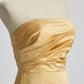 Sheath / Column Bridesmaid Dress Strapless Sleeveless Wrap Included Floor Length Satin with Side