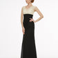 Sheath / Column V Neck Floor Length Chiffon / Lace Mother of the Bride Dress