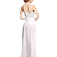 Sheath / Column Mother of the Bride Dress Two Piece Spaghetti Strap Floor Length Stretch Satin Sleeveless yes