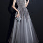 A-Line Prom Dresses Elegant Dress Formal Floor Length Short Sleeve Off Shoulder Polyester