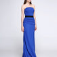 Sheath / Column Bridesmaid Dress Strapless Sleeveless Elegant Floor Length Chiffon