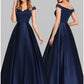 Ball Gown Elegant Quinceanera Prom Birthday Dress Off Shoulder Short Sleeve Floor Length Satin