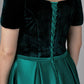 A-Line Special Occasion Dresses Elegant Dress Wedding Guest Formal Evening Floor Length Short Sleeve Off Shoulder Satin