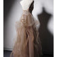 A-Line Prom Dresses Sexy Dress Formal Floor Length Sleeveless Spaghetti Strap Lace with Ruffles