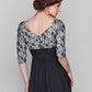 A-Line Mother of the Bride Dress Vintage Inspired V Neck Sweep / Brush Train Chiffon Lace Half Sleeve with Lace Ruched