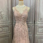 Mermaid / Trumpet Prom Dresses Maxi Dress Party Wear Sweep / Brush Train Sleeveless V Neck Tulle