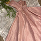 Sheath / Column Evening Gown Glittering Dress Formal Sweep / Brush Train Short Sleeve One Shoulder Satin with Ruched