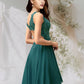 A-Line Cocktail Dresses Flirty Dress Homecoming Graduation Short / Mini Sleeveless V Neck Chiffon Backless with Beading Lace