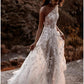 Reception Little White Dresses Wedding Dresses A-Line High Neck Sleeveless Tea Length Chiffon Bridal Gowns With Pleats