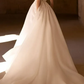 A-line illusion V-neck 3D sticker rural style wedding dress Sexy Beautiful