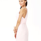 Sheath / Column Bridesmaid Dress Jewel Neck Sleeveless Elegant Floor Length Chiffon