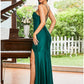Mermaid / Trumpet Evening Gown Sexy Dress Masquerade Party Wear Floor Length Sleeveless Strapless Polyester