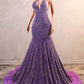 Mermaid / Trumpet Evening Gown Sparkle & Shine Dress Carnival Black Tie Gala Floor Length Sleeveless Spaghetti Strap The Great Gatsby Sequined