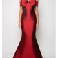 Mermaid / Trumpet Evening Gown Vintage Dress Wedding Guest Floor Length Sleeveless Strapless Satin with Sleek