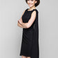 Sheath / Column Mother of the Bride Dress Wrap Included Bateau Neck Knee Length Chiffon Sleeveless yes