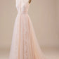 Tulle Wedding Dress with Appliques Sexy