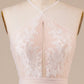 Tulle Wedding Dress with Appliques Sexy